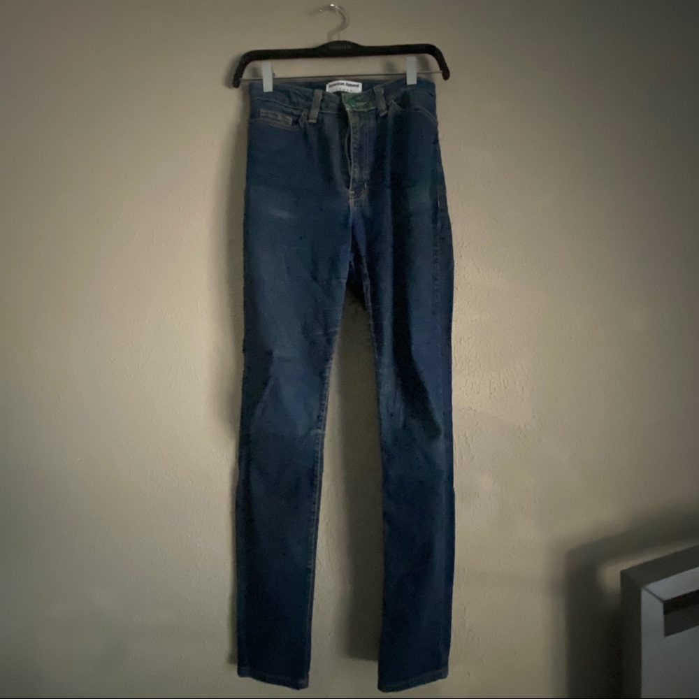 American Apparel blue jeans